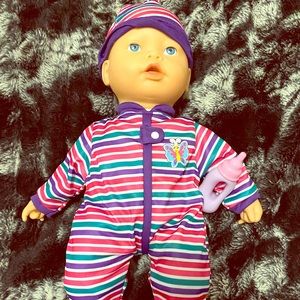 Interactive baby doll